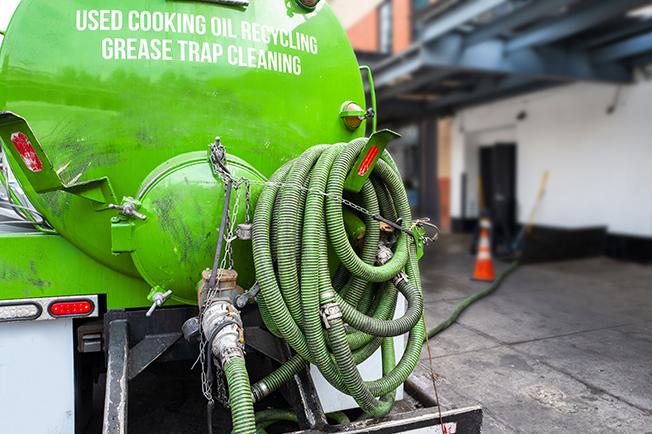 workers at Grease Trap Cleaning of Bell Gardens